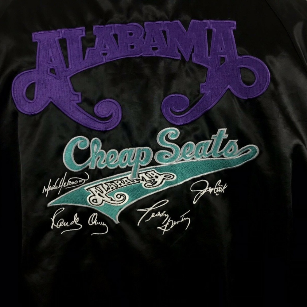 Alabama Cheap Seats Tour Satin Jacket Country XL‎